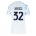 Inter Milan Federico Dimarco #32 Borta matchtröja Dam 2025-26 Kortärmad Billigt